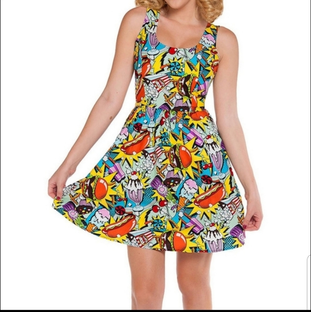 Modcloth Snack Attack Dress by Folter